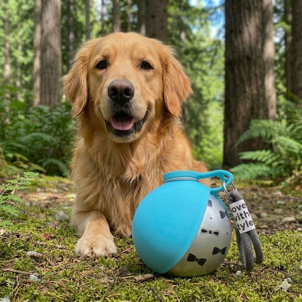 PatteNomade™ | Gourde Portable Anti-Fuite pour Chien
